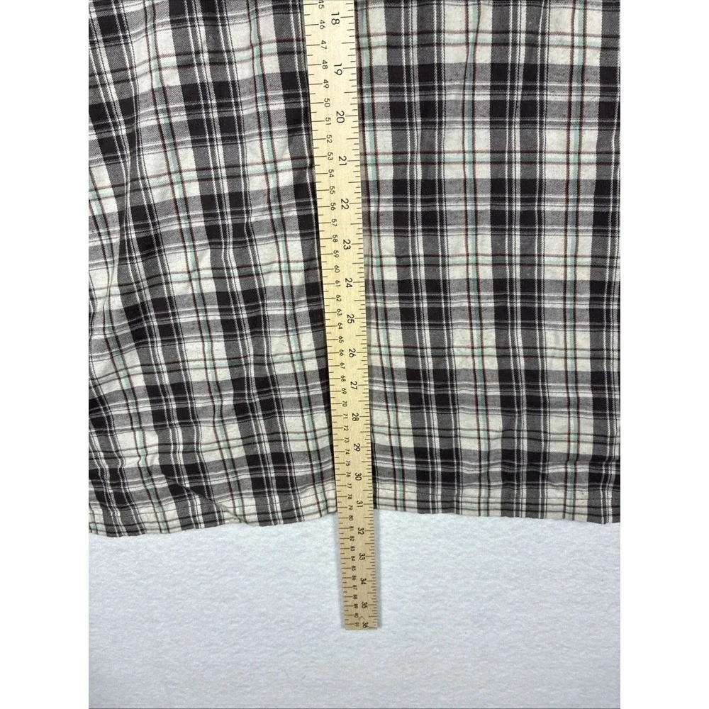 North Face Plaid Flannel Explore Fund Hiking Long Sleeve Cabincore Mens‎ 2XL